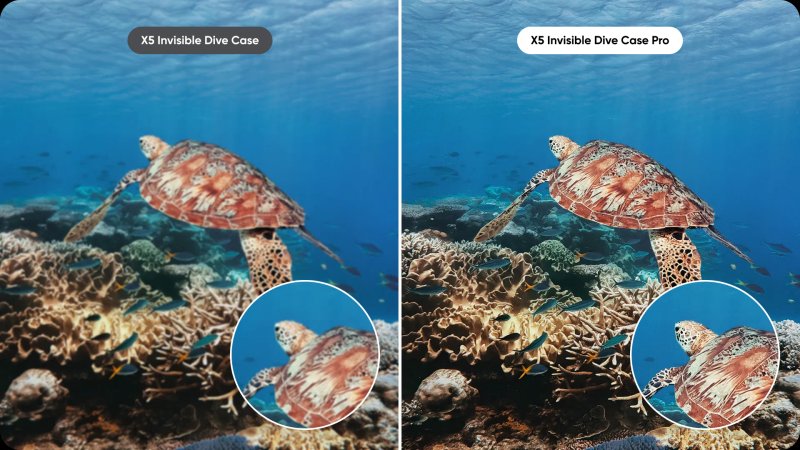 Insta360 X5 Invisible Dive Case Pro by  in  - EC MALL