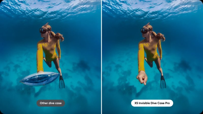 Insta360 X5 Invisible Dive Case Pro by  in  - EC MALL