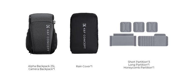 K&F Concept 13.128V4 Alpha Backpack Air 25L by  in  - EC MALL