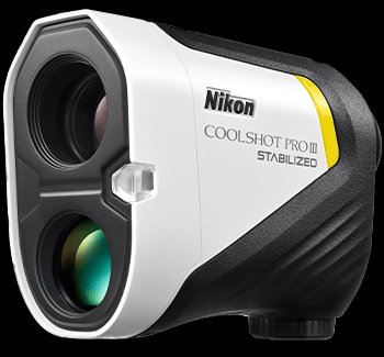 Nikon COOLSHOT PRO III Stabilized Golf Laser Rangefinder by  in  - EC MALL