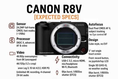 Rumors Canon EOS R8V by  in  - EC MALL