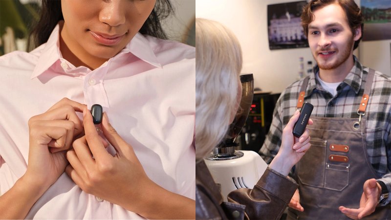 Saramonic Air SE AI-Powered Clip-On and Handheld Wireless Microphone by  in  - EC MALL