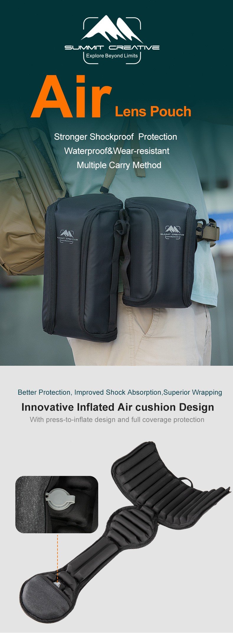Summit Creative Air Lens Pouch by  in  - EC MALL