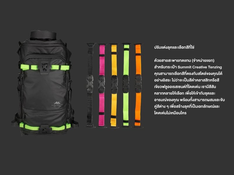 Summit Creative Tenzing Zip Top Camera Backpack 18L by in - EC MALL