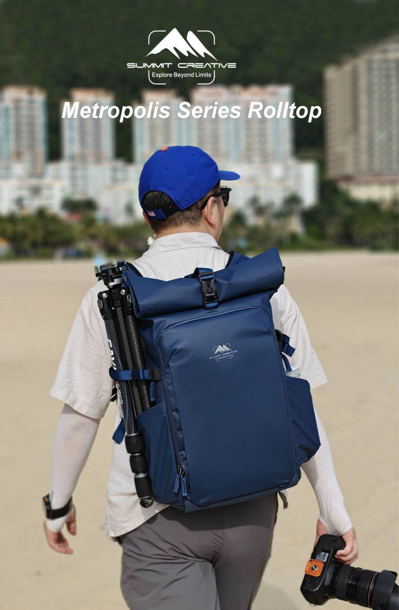 Summit Creative Metropolis Rolltop Backpack 32L by  in  - EC MALL