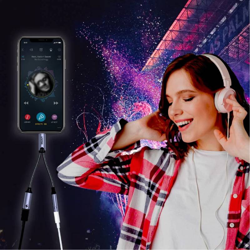 UNITEK M205A Type C to 3.5mm Headphone and 60W Charger Adapter by  in  - EC MALL