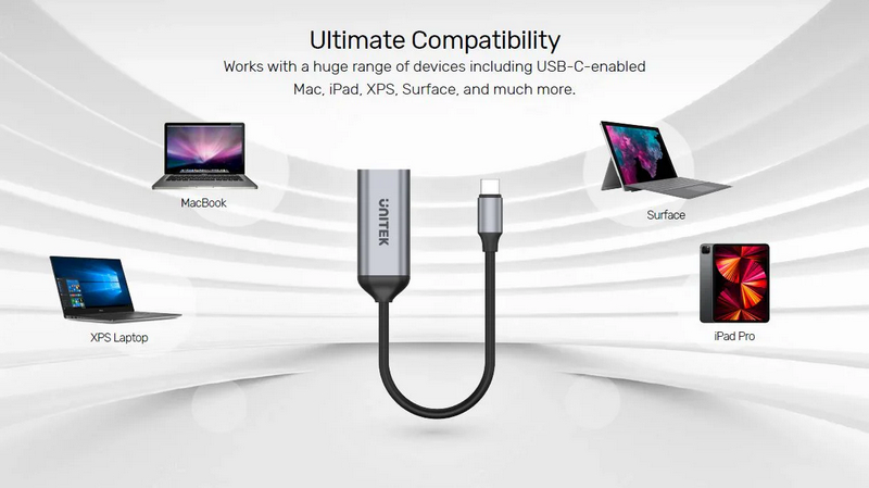 UNITEK V1420A USB-C to HDMI Adapter 4K60Hz by  in  - EC MALL