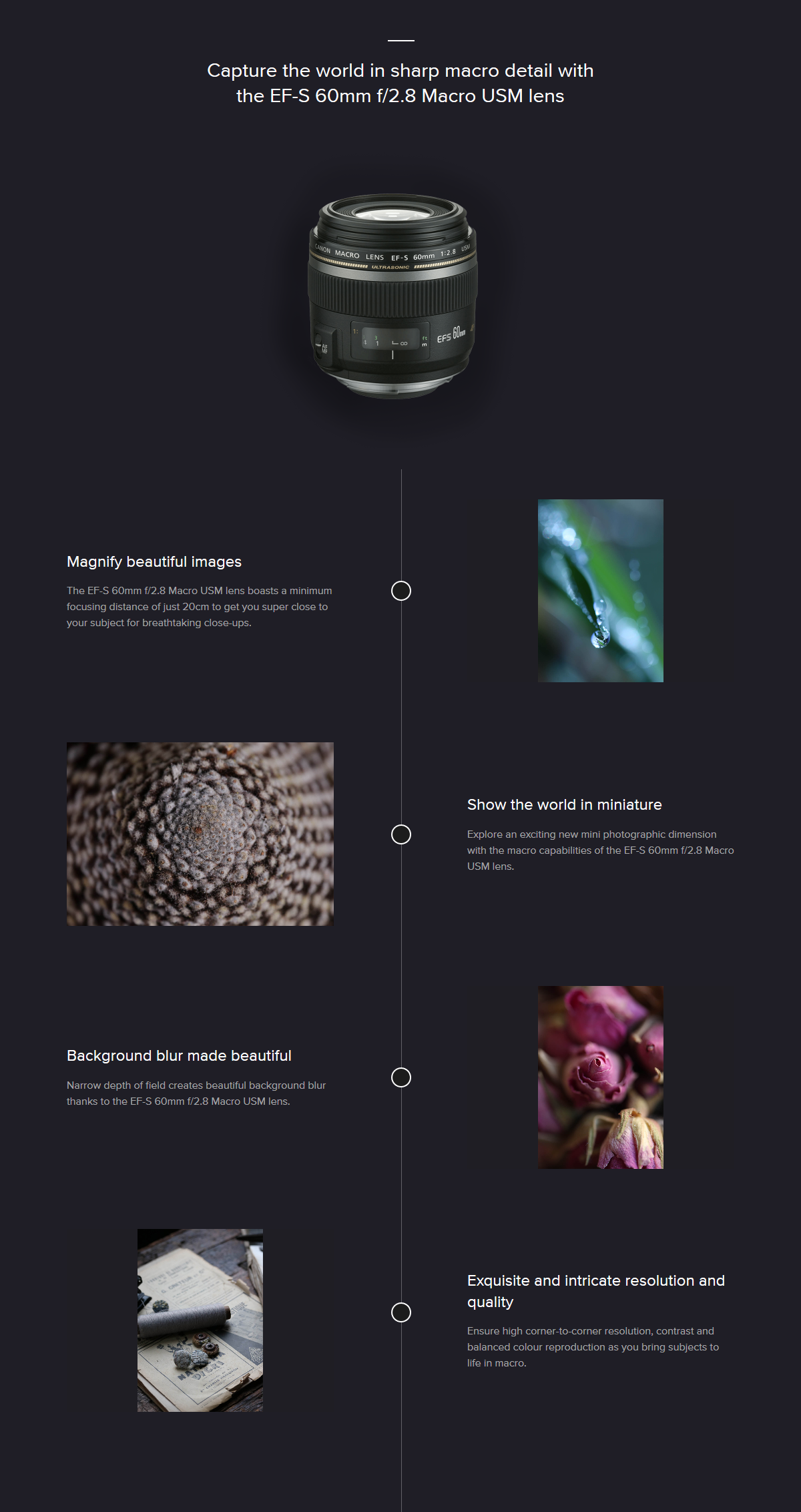 Canon EF-S 60mm f/2.8 Macro USM by  in  - EC MALL