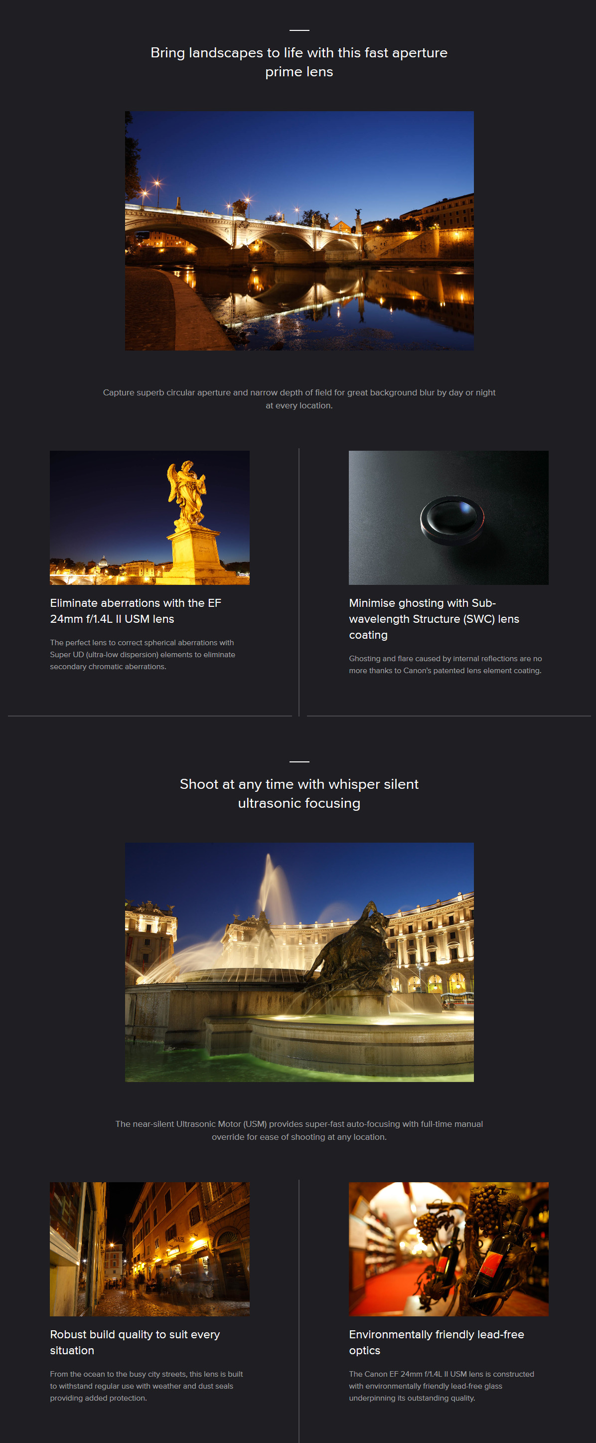 Canon EF 24mm f/1.4L II by  in  - EC MALL