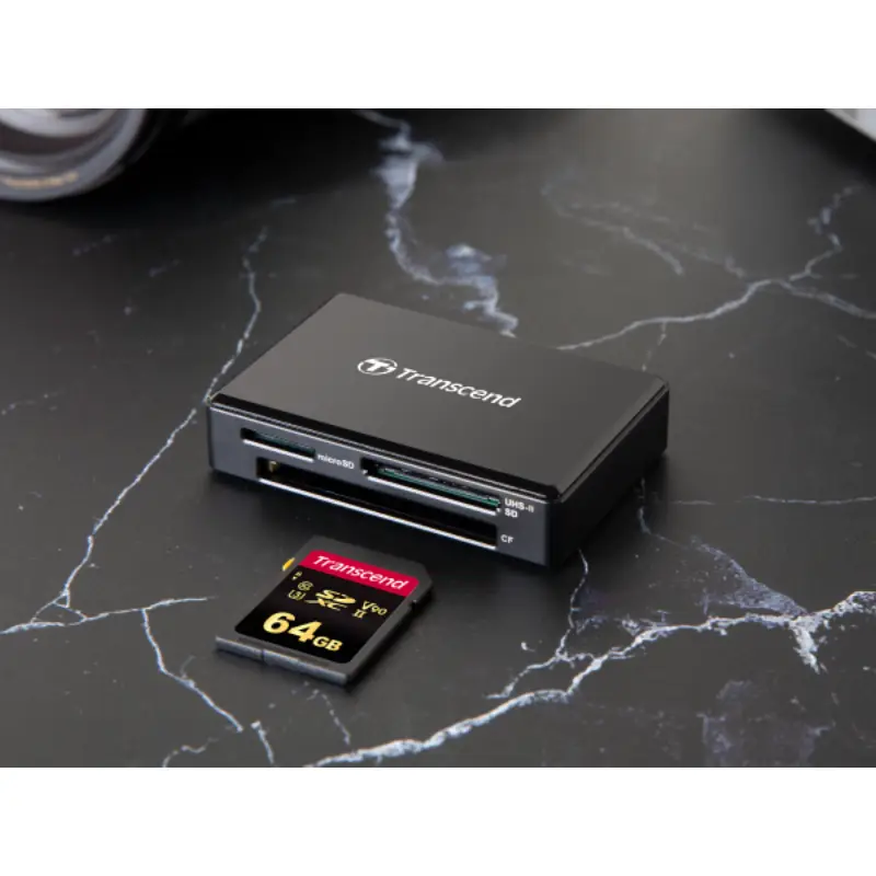 Transcend USB 3.1 Card Reader (TCN-TS-RDF9K2) by  in  - EC MALL