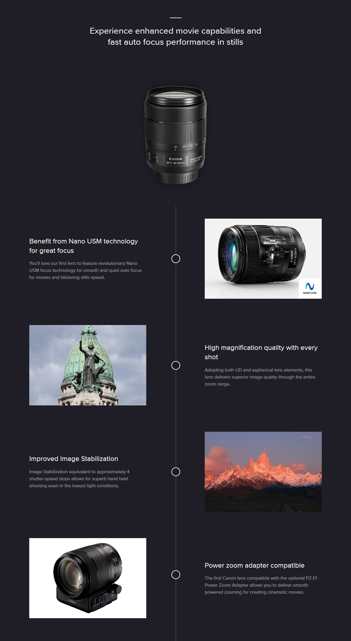 Canon EF-S 18-135mm f/3.5-5.6 IS USM by  in  - EC MALL