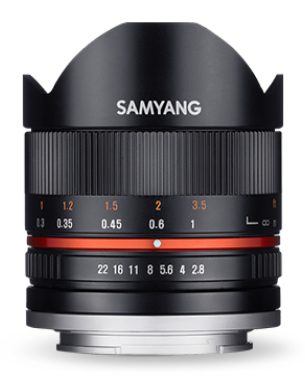 Samyang 8mm f/2.8 Fisheye II by  in  - EC MALL