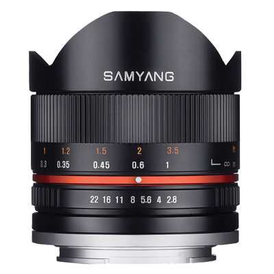 Samyang 8mm f/2.8 Fisheye II by  in  - EC MALL