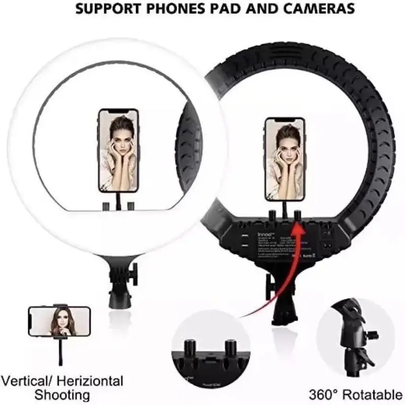 LED Soft Ring Light RL-18 ไฟไลฟ์สด ,ไฟวงแหวน 18 นิ้ว by  in  - EC MALL