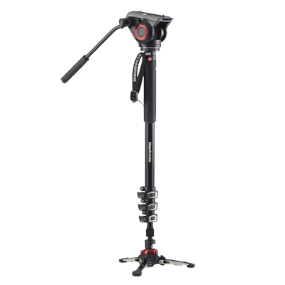 Manfrotto XPRO 4 Video Monopod w Fluid Head by  in  - EC MALL