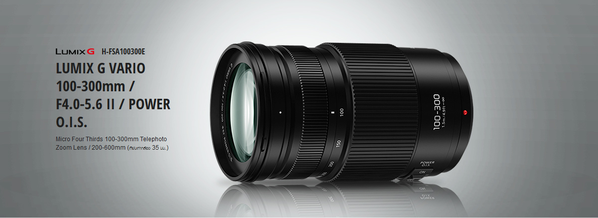 Panasonic Lumix G Vario 100-300mm f/4-5.6 II POWER O.I.S. Lens by  in  - EC MALL