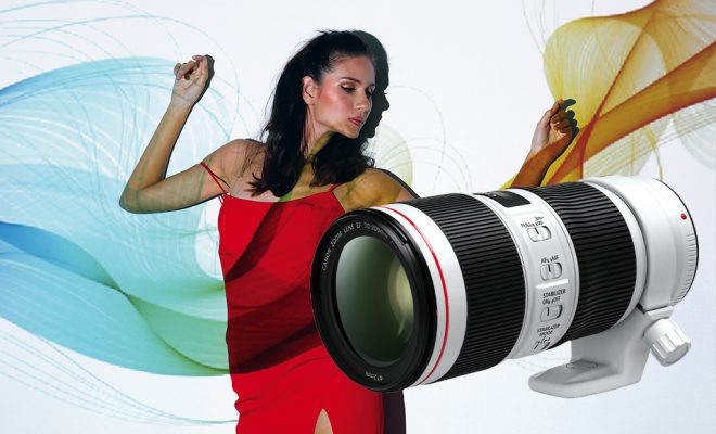 Canon EF 70-200mm f/4L IS II USM Lens by in - EC MALL