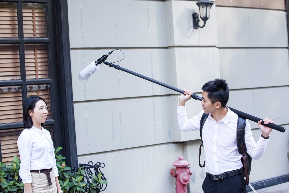 Boya BY-PB25 Carbon Fiber Boompole With Internal XLR Cable by  in  - EC MALL