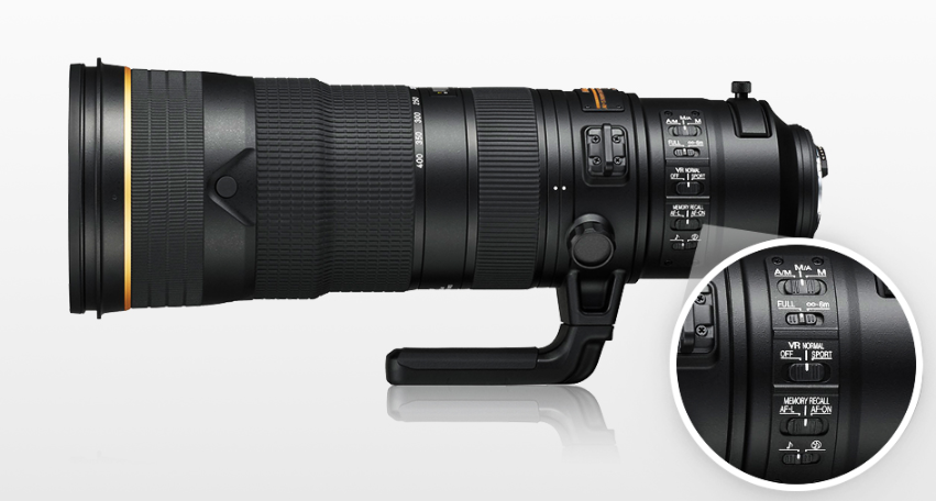 Nikon AF-S NIKKOR 180-400mm f/4E TC1.4 FL ED VR by in - EC MALL