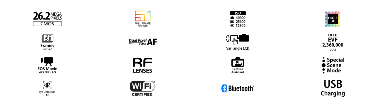 Canon EOS RP Mirrorless Digital Camera Full-Frame by  in  - EC MALL