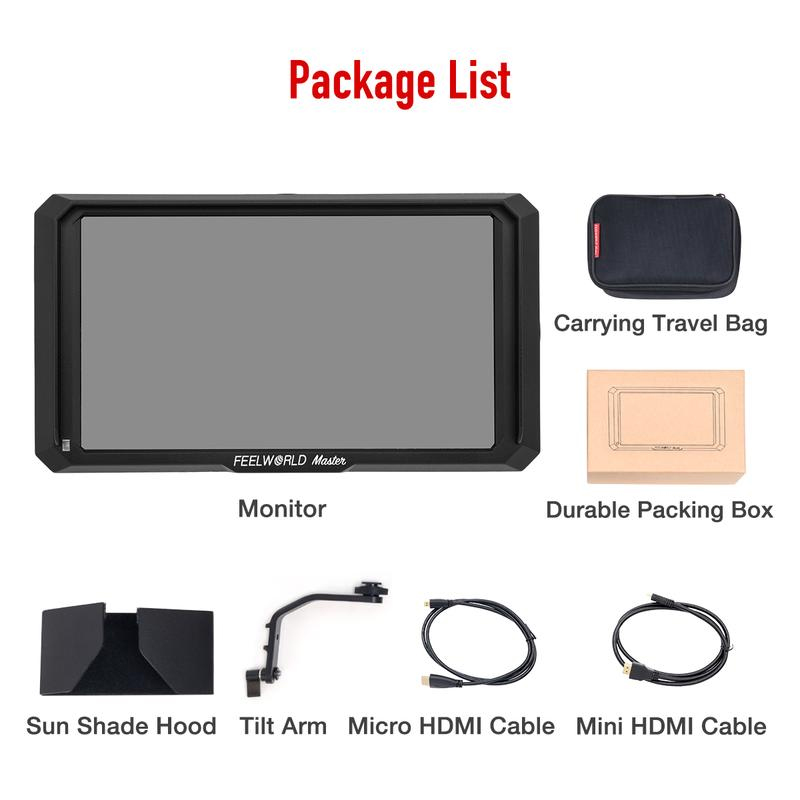 Feelworld Master Series MA5 5" 4K HDMI Input/Output Monitor by  in  - EC MALL