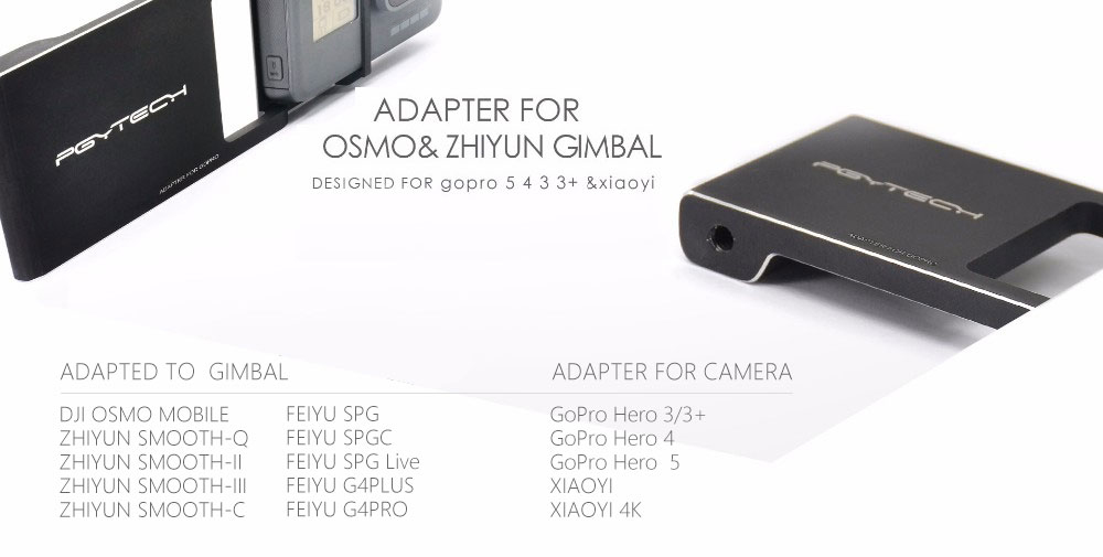 PGYTECH Adapter Action Cam For Mobile Gimbol by  in  - EC MALL
