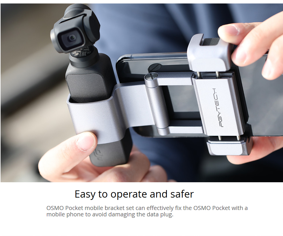 PGYTECH P-18C-029 Osmo pocket Phone Holder Plus by  in  - EC MALL