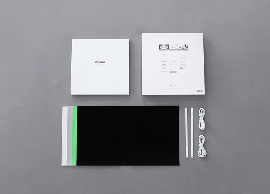 Studio Light Box LED Foldio1 สตูดิโอถ่ายภาพ ขนาดพกพา ขนาด 10″ by  in  - EC MALL