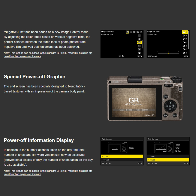Ricoh GR III Diary Edition Digital Camera by  in  - EC MALL