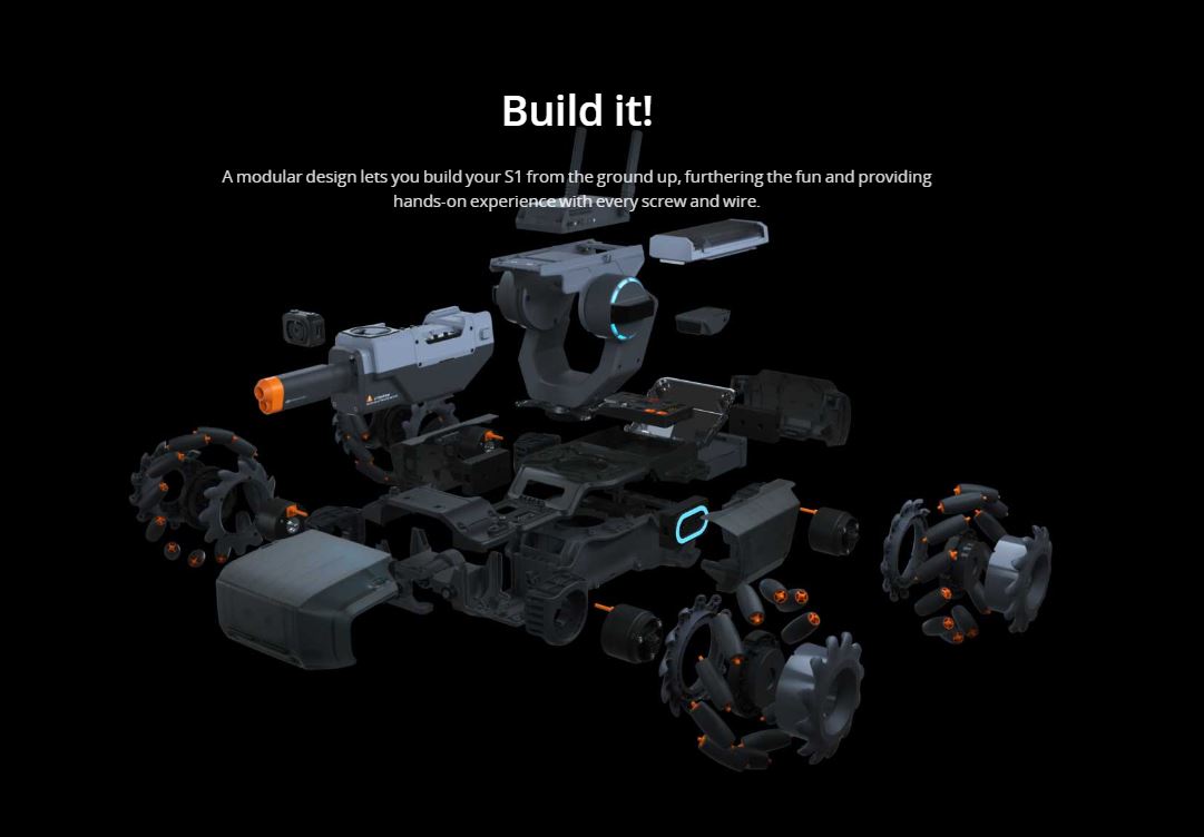 DJI RoboMaster S1 by in - EC MALL