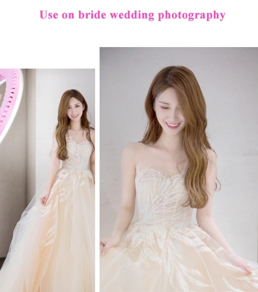 LED Ring Light QZSD RL-12 Size 14 inch With Stand by  in  - EC MALL