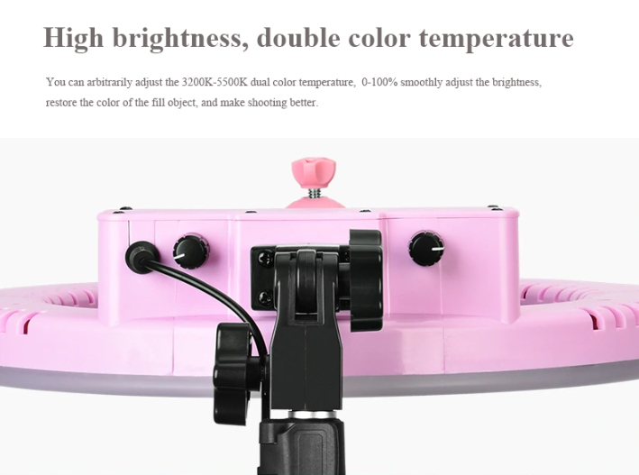 LED Ring Light QZSD RL-12 Size 14 inch With Stand by  in  - EC MALL