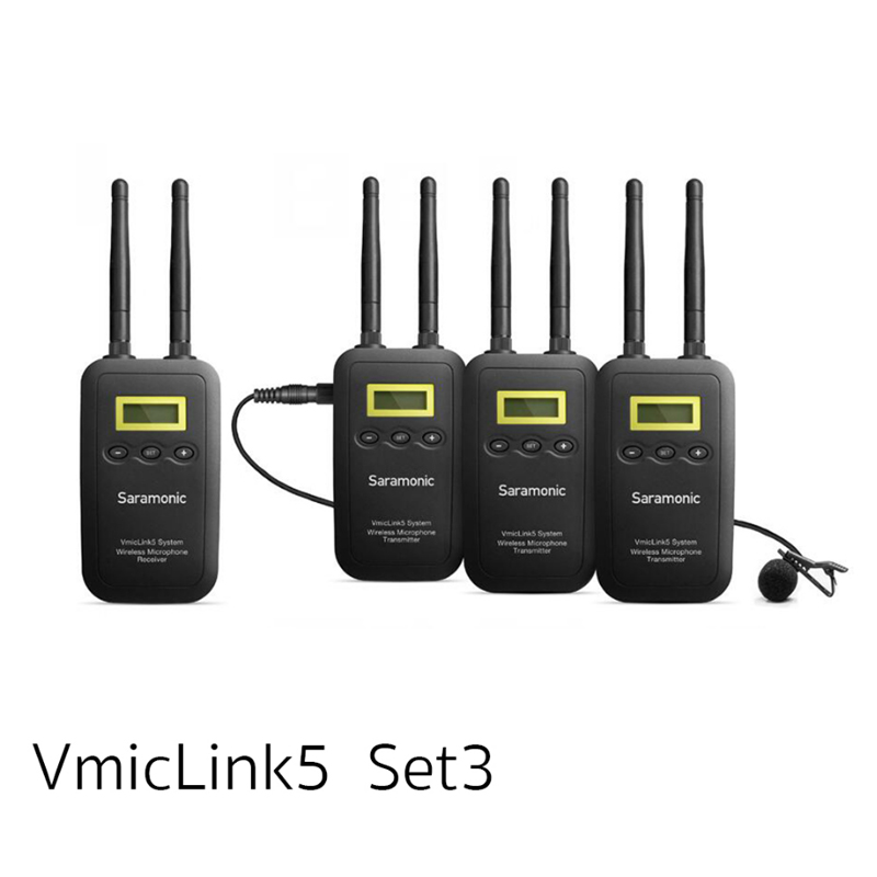Saramonic VmicLink5 Set3 Wireless Microphone System by  in  - EC MALL