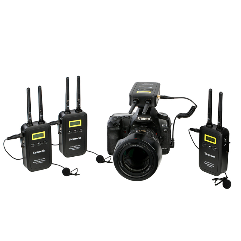 Saramonic VmicLink5 Set3 Wireless Microphone System by  in  - EC MALL