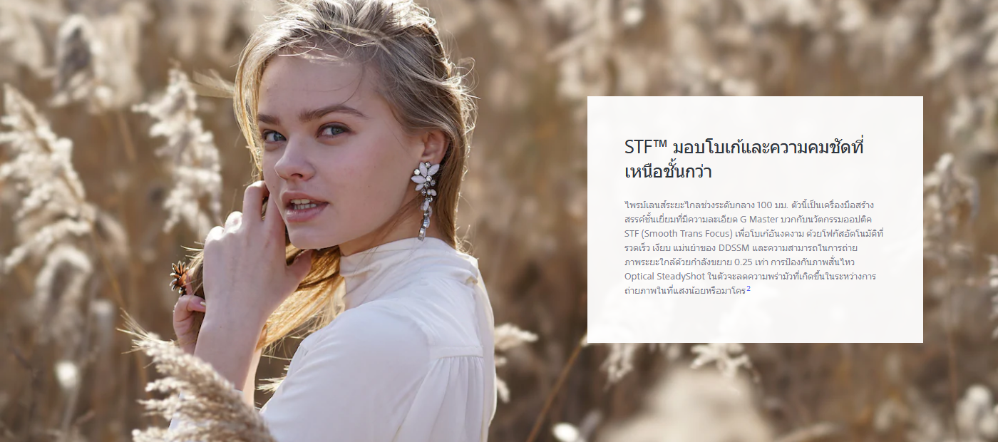 Sony FE 100mm f/2.8 STF GM OSS Lens by  in  - EC MALL