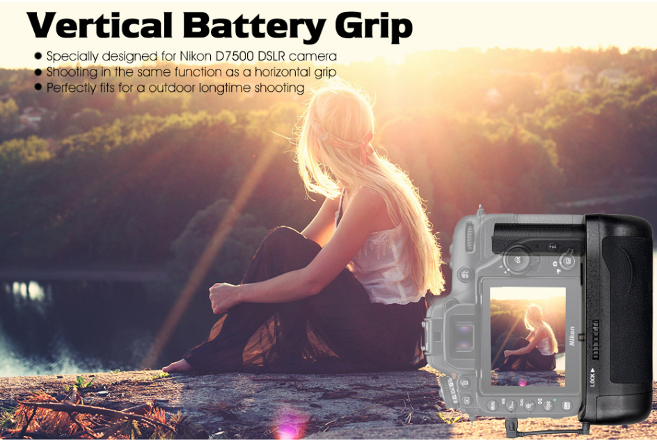 Battery Grip For Nikon D7500 by  in  - EC MALL