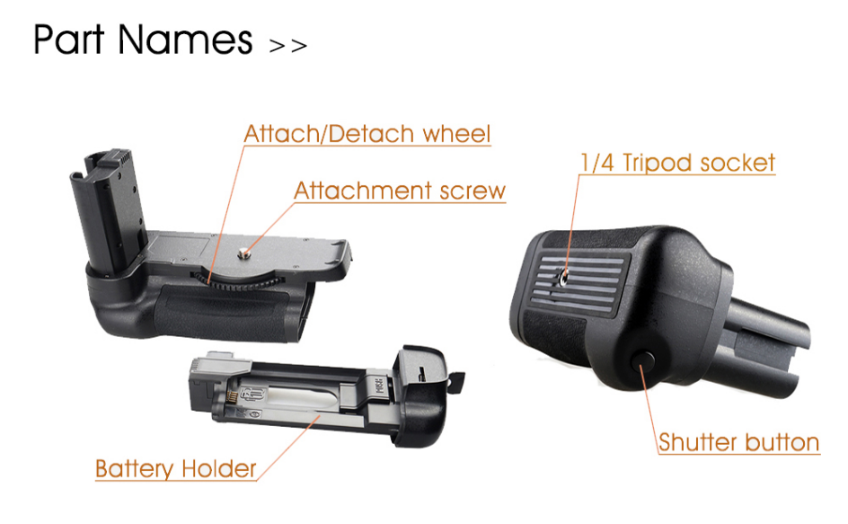 Battery Grip For Nikon D7500 by  in  - EC MALL