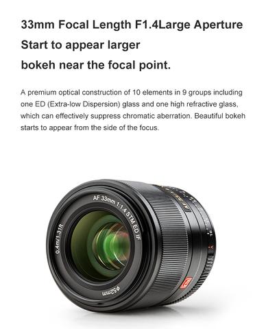 Viltrox AF 33mm f/1.4 by  in  - EC MALL