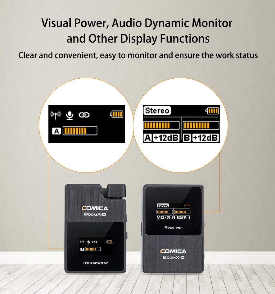 Comica Audio BoomX-D Wireless Microphone by  in  - EC MALL