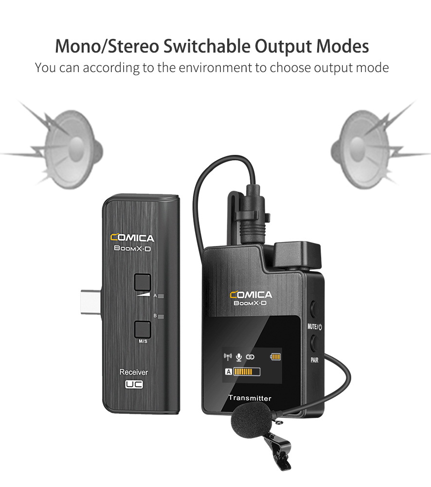 Comica Audio BoomX-D Wireless Microphone by  in  - EC MALL