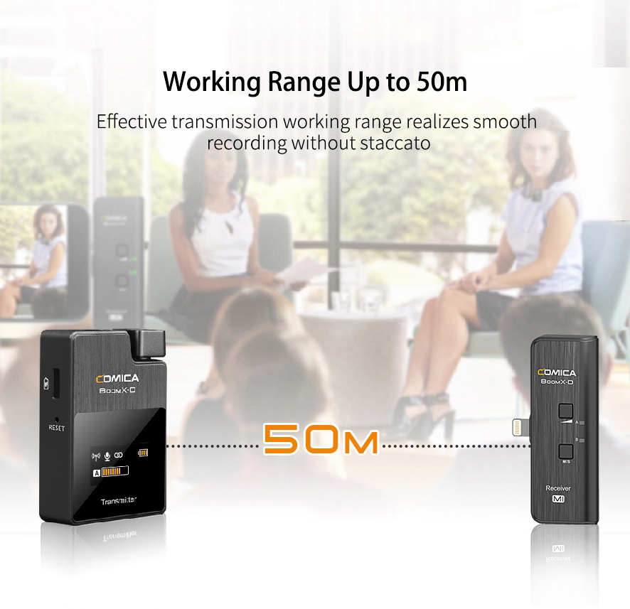 Comica Audio BoomX-D Wireless Microphone by  in  - EC MALL