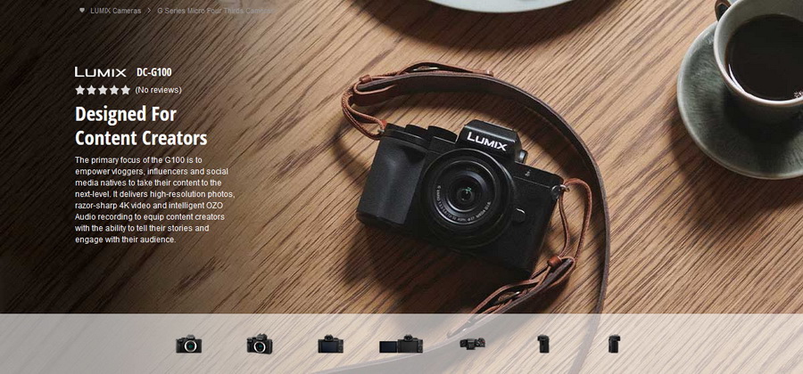 Panasonic Lumix DC-G100 (Clearance Sale มีจำนวนจำกัด) by  in  - EC MALL