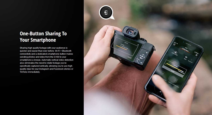 Panasonic Lumix DC-G100 (Clearance Sale มีจำนวนจำกัด) by  in  - EC MALL