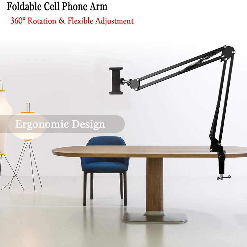 Professional Recording Stand With Mobile Phone Holder by  in  - EC MALL