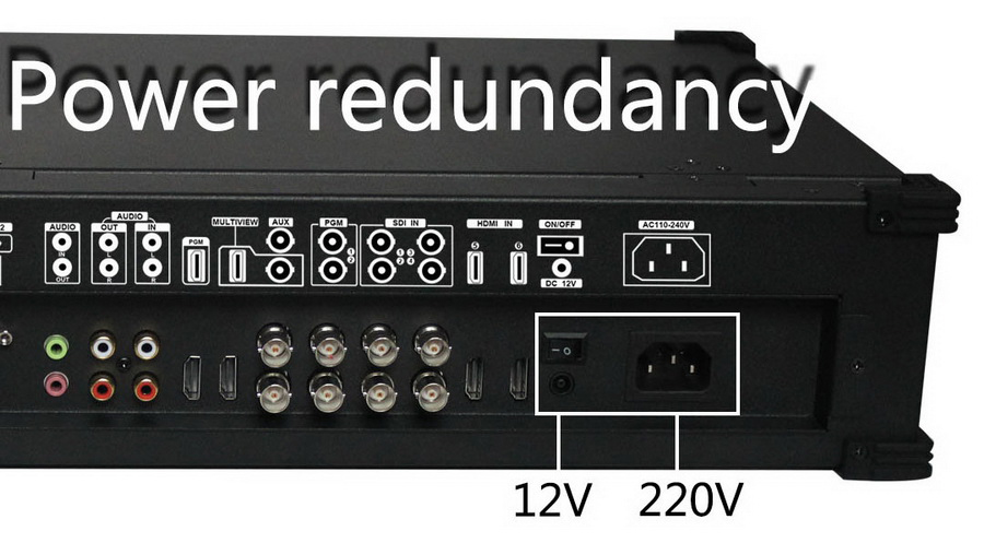 Devicewell HDS9106 Portable switchbooard with monitor HDMI*2 +SDI4 SD/HD/3G by  in  - EC MALL