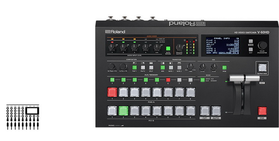 Roland V-60HD Multi-Format 4 HDSDI , 2 HDMI , With Tally Interface by  in  - EC MALL