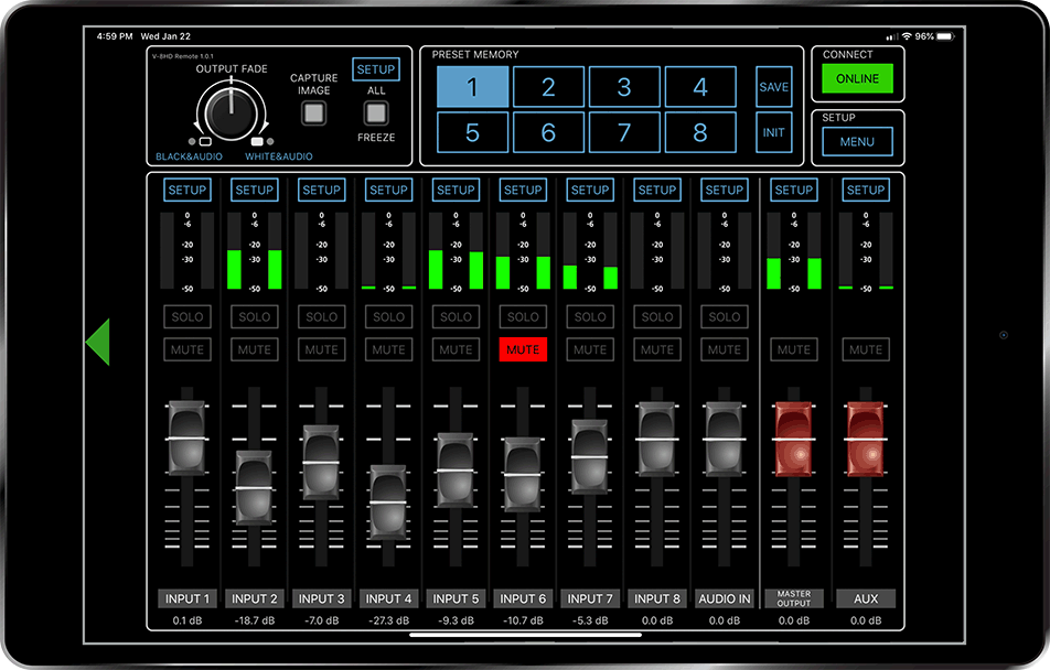 Roland V-8HD HDMI Video Switcher – 8 x HDMI Inputs, 3 x HDMI Outputs by  in  - EC MALL