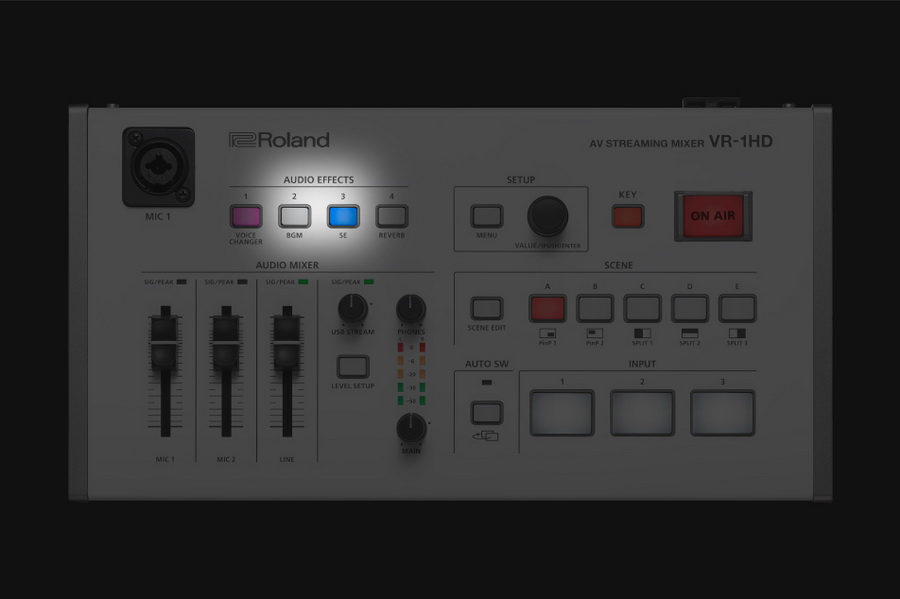 Roland VR-1HD AV Streaming Mixer 3 Input HDMI , 2 Mic + 1 Line by  in  - EC MALL