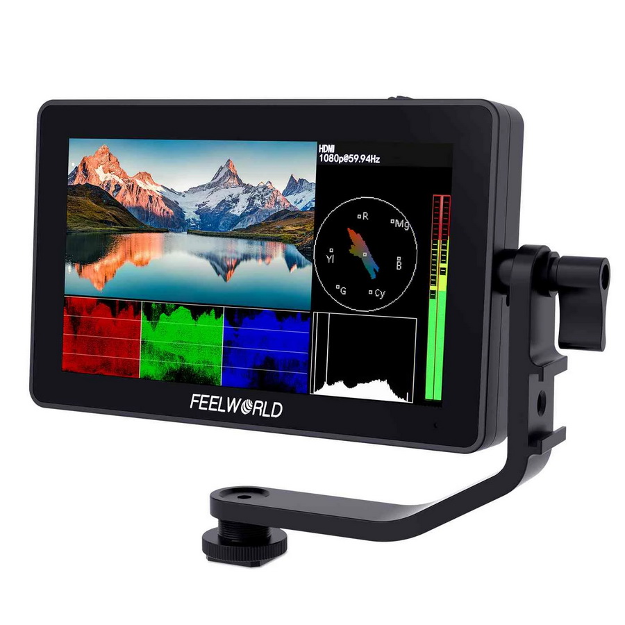 FeelWorld F6 PLUS V2 6 Inch 3D LUT Touch Screen DSLR Camera Field Monitor by in - EC MALL