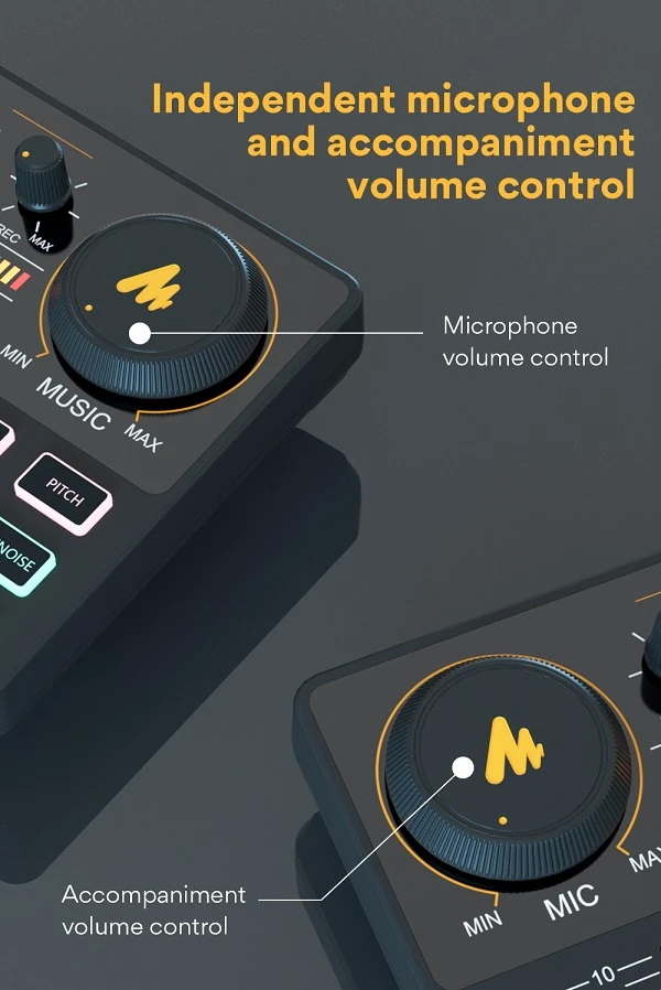 Maonocaster Lite AU-AM200 Portable All-In-One Podcast Production Studio by  in  - EC MALL